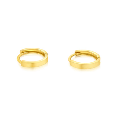 Gold Huggie Earrings
